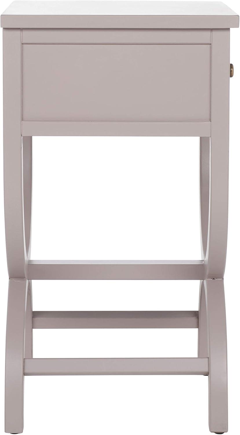 Floris End Table With Storage