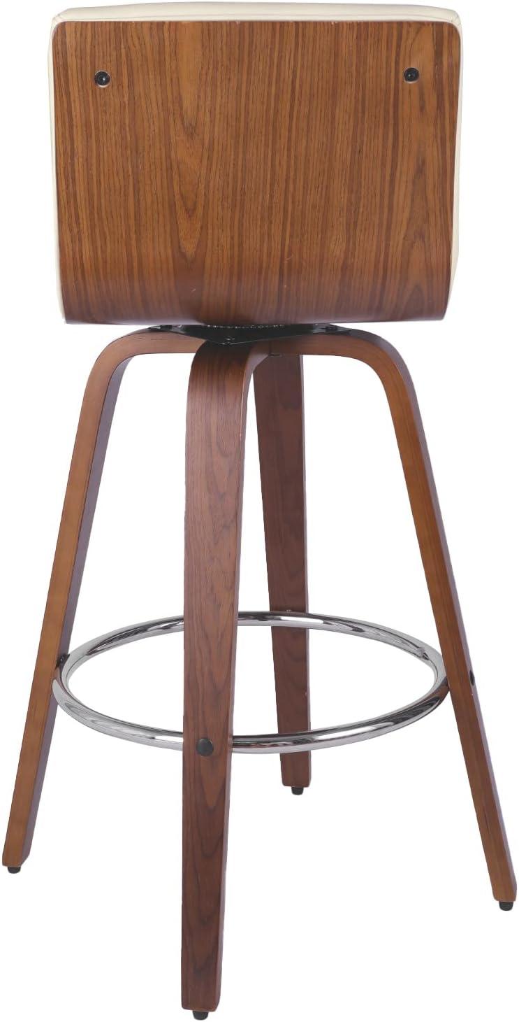 Corrigan Studio® Upholstered Swivel Stool (Set of 2)