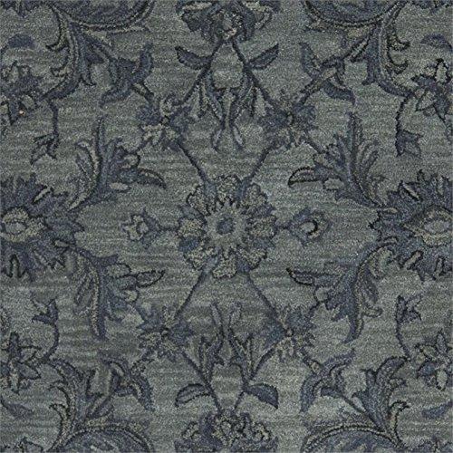 SAFAVIEH Antiquity May Floral Vines Wool Area Rug, Grey/Multi, 9'6" x 13'6"