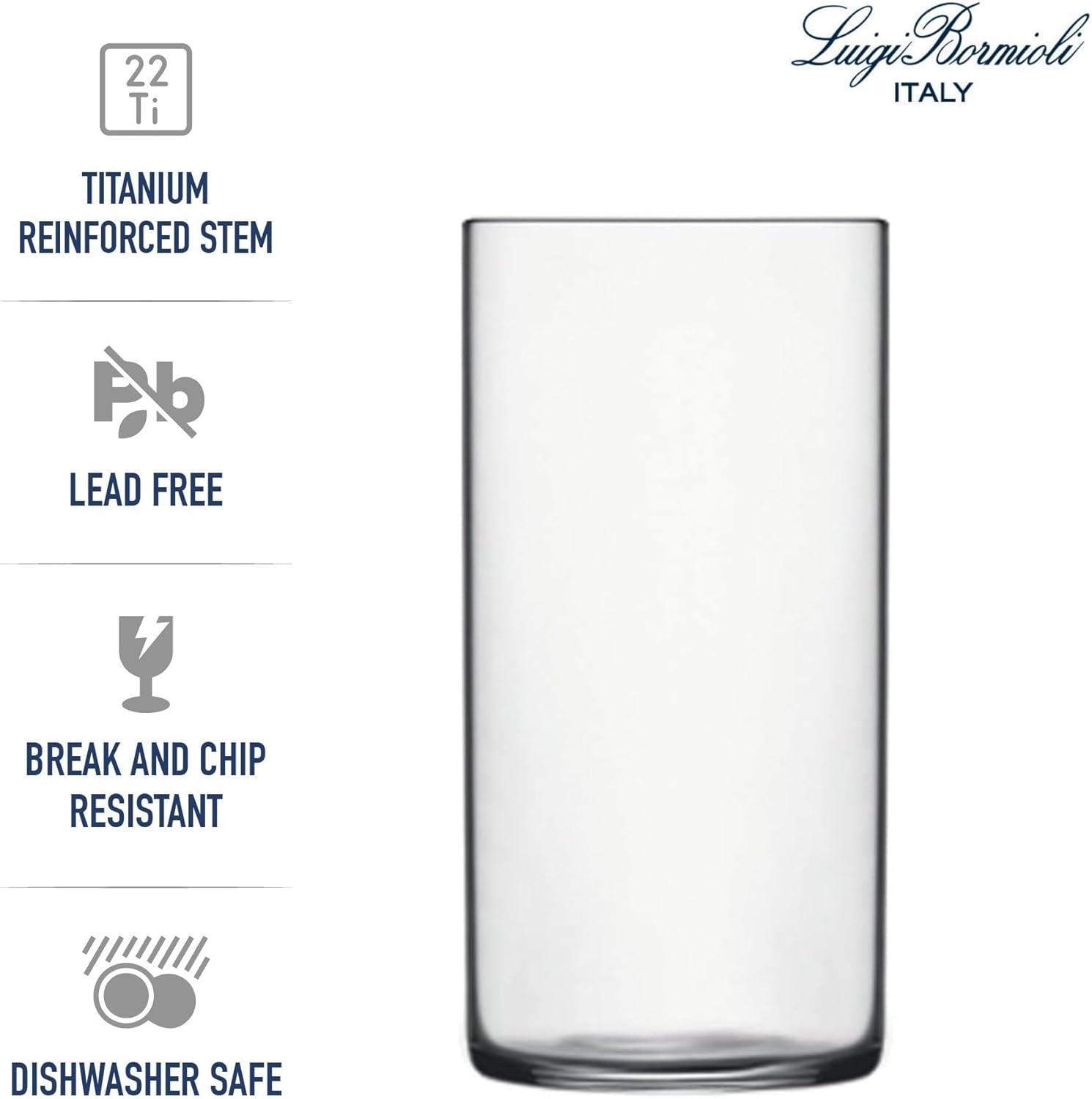 Luigi Bormioli Top Class 12.25 oz Water/Highball Drinking Glasses