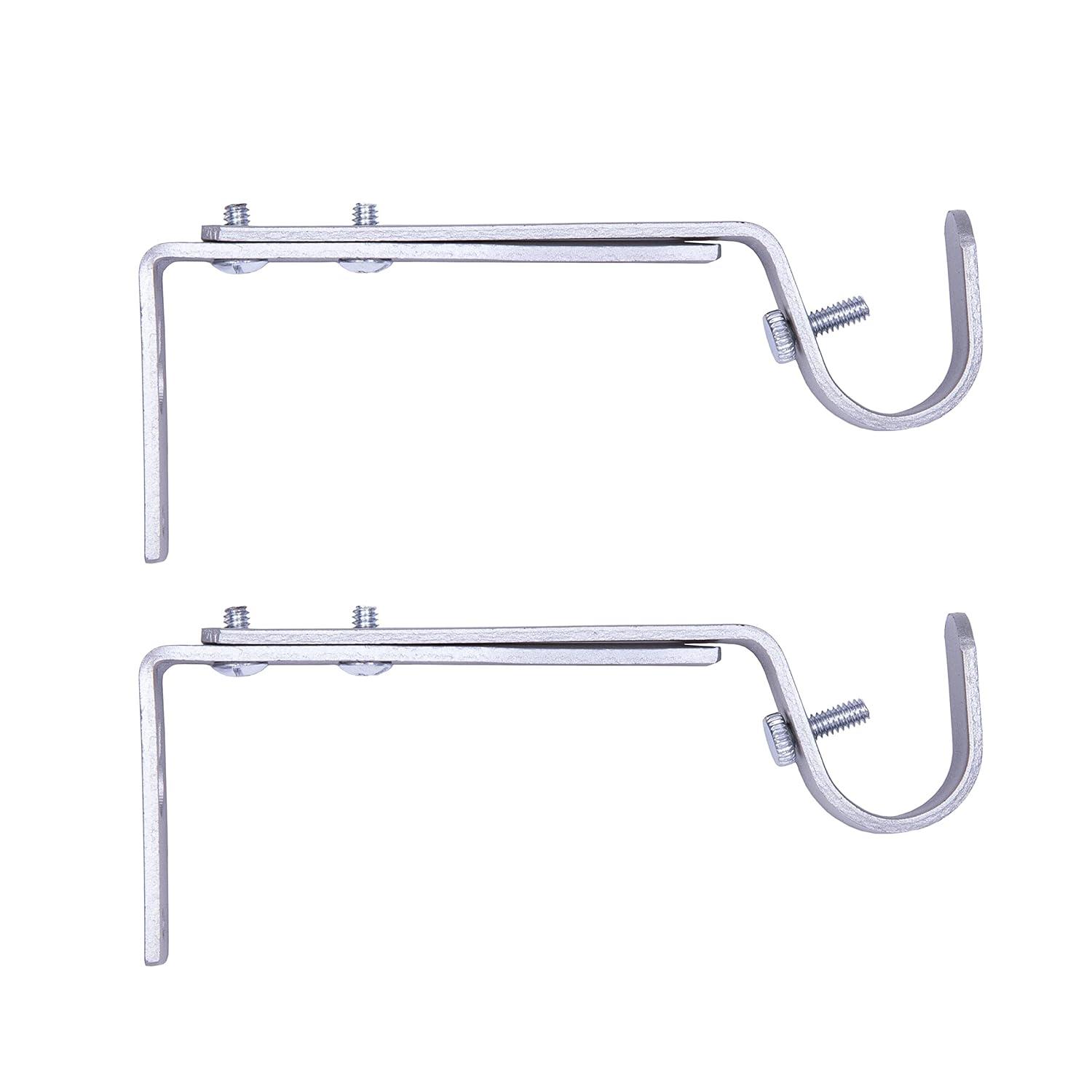 Kenney 3/4" Adjustable Brackets Curtain Rod Brackets