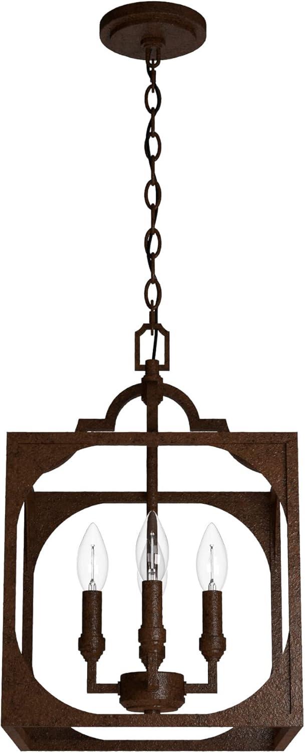 Highland Hill 4 - Light Lantern Square / Rectangle Chandelier
