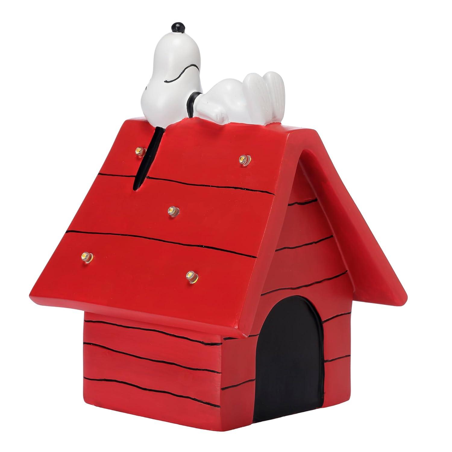 Bedtime Originals Snoopy Dog House Sculpted LED Table Top Night Light Lamp