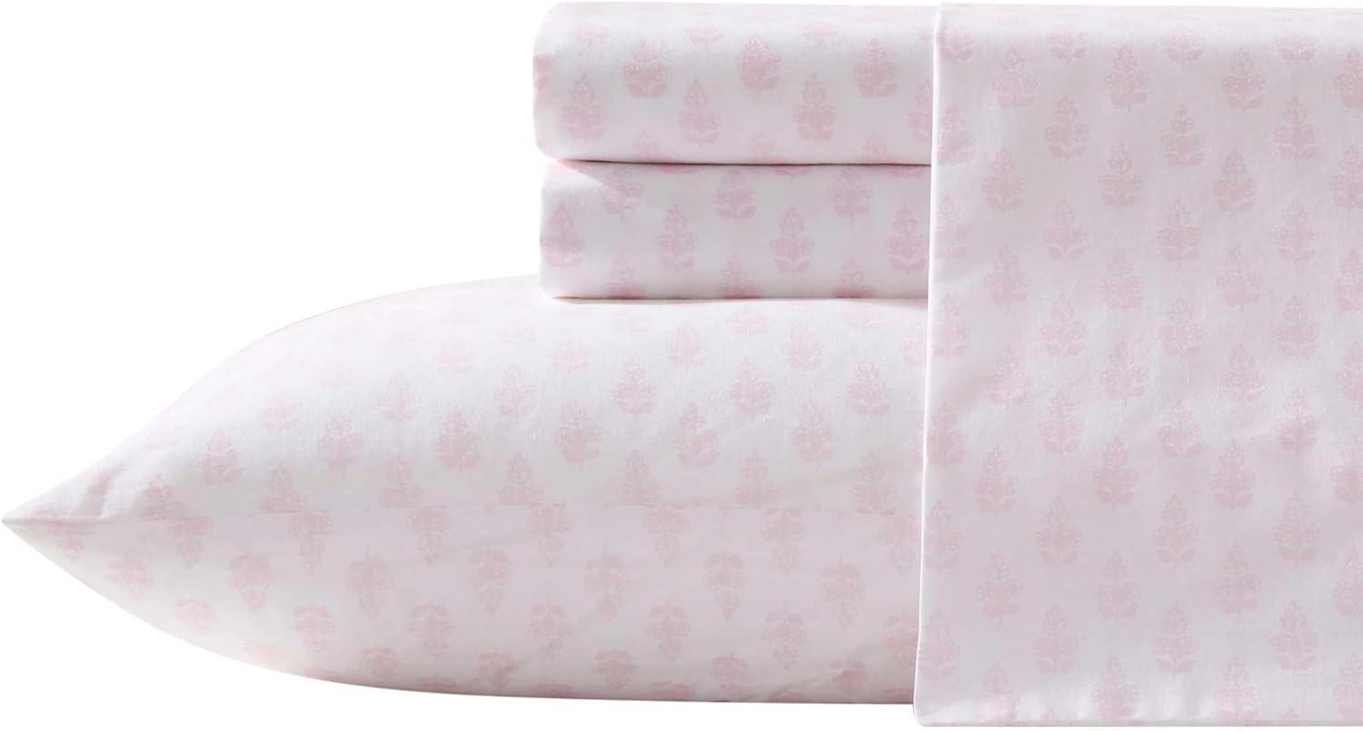 Laura Ashley Laura Ashley Printed Cotton Percale Sheet Set