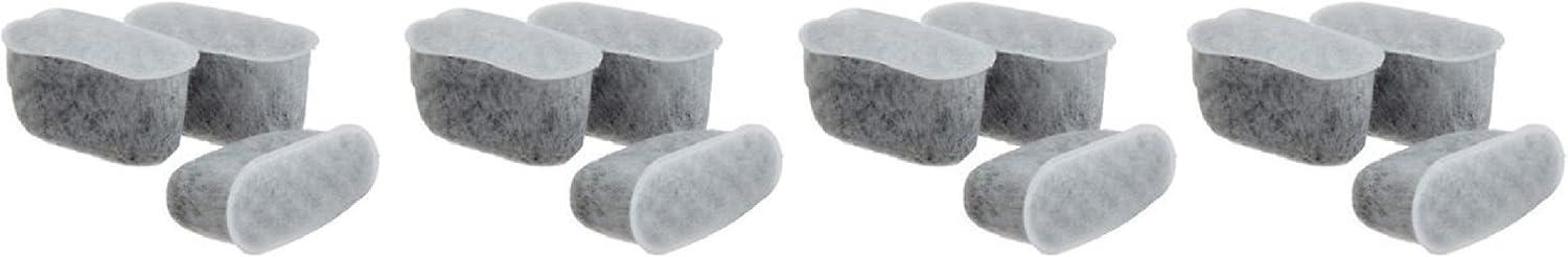 Nispira Activated Charcoal Water Filters For Capresso CoffeeTeam TS and CoffeeTeam GS Coffee Maker 4640.93 12 Pk