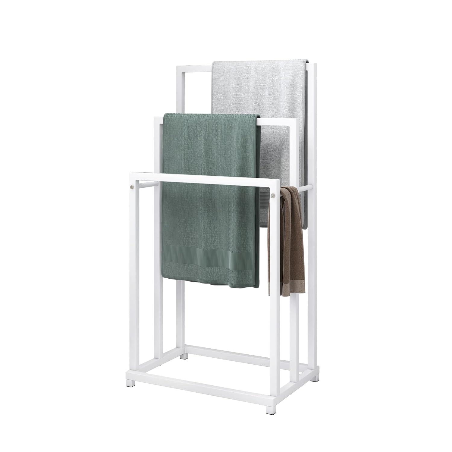 ONFRJFVR Freestanding 3-tier metal towel rack Standingmx018
