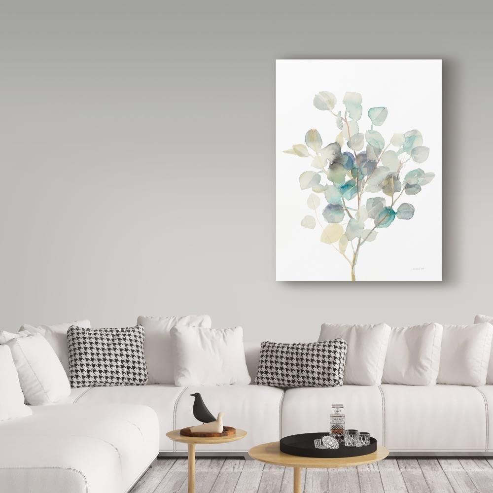 " Eucalyptus III White " by Danhui Nai