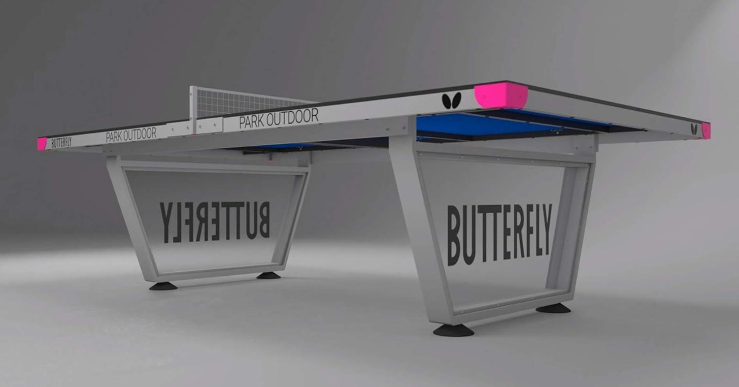 Butterfly Park Outdoor Table Tennis Table