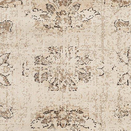 Vintage VTG117 Power Loomed Indoor Skid-Resistant Area Rug - Stone - 4'x5'7" - Safavieh