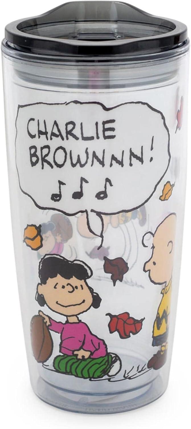 Silver Buffalo Peanuts Charlie 20 Oz. Plastic Pint Glass | Wayfair