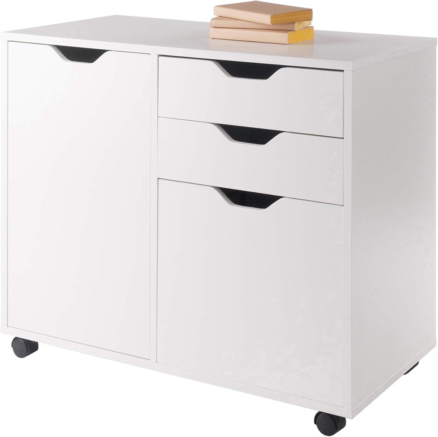 Halifax 2 Sections Mobile Filing Cabinet - Winsome