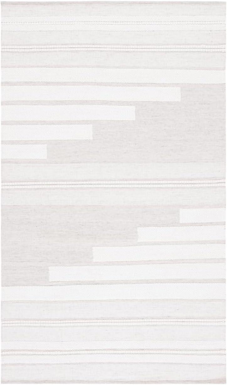 Kilim Flatweave Striped Rug