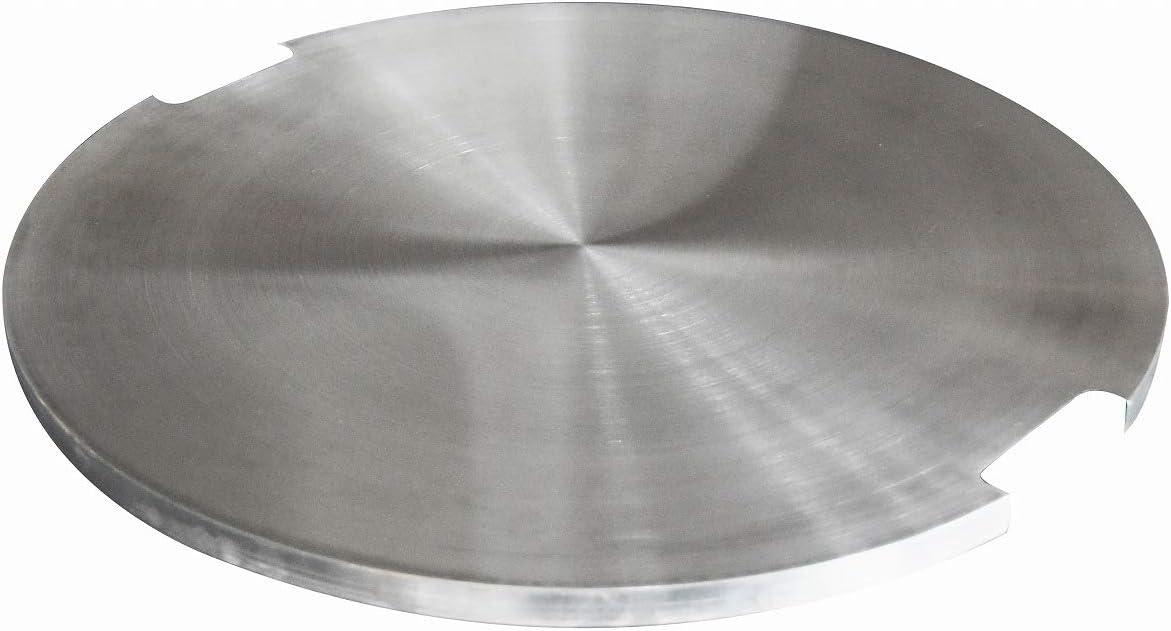 Round Stainless Steel Fire Pit Lid
