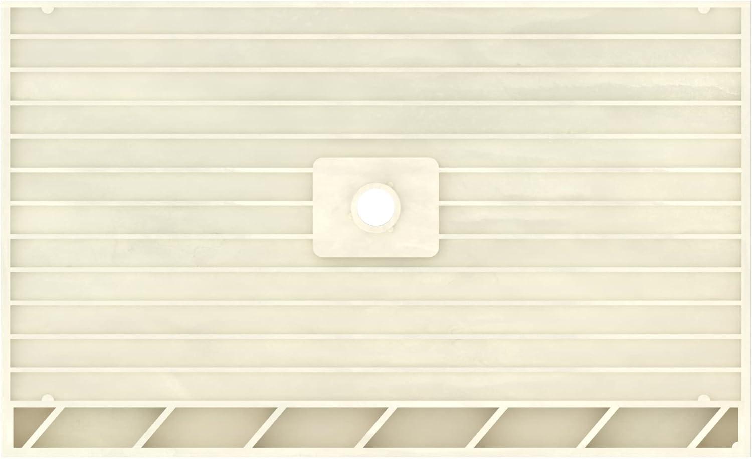 Tile Redi 3060Rspvc Redi Base 30" X 60" Rectangular Shower Base - Chrome