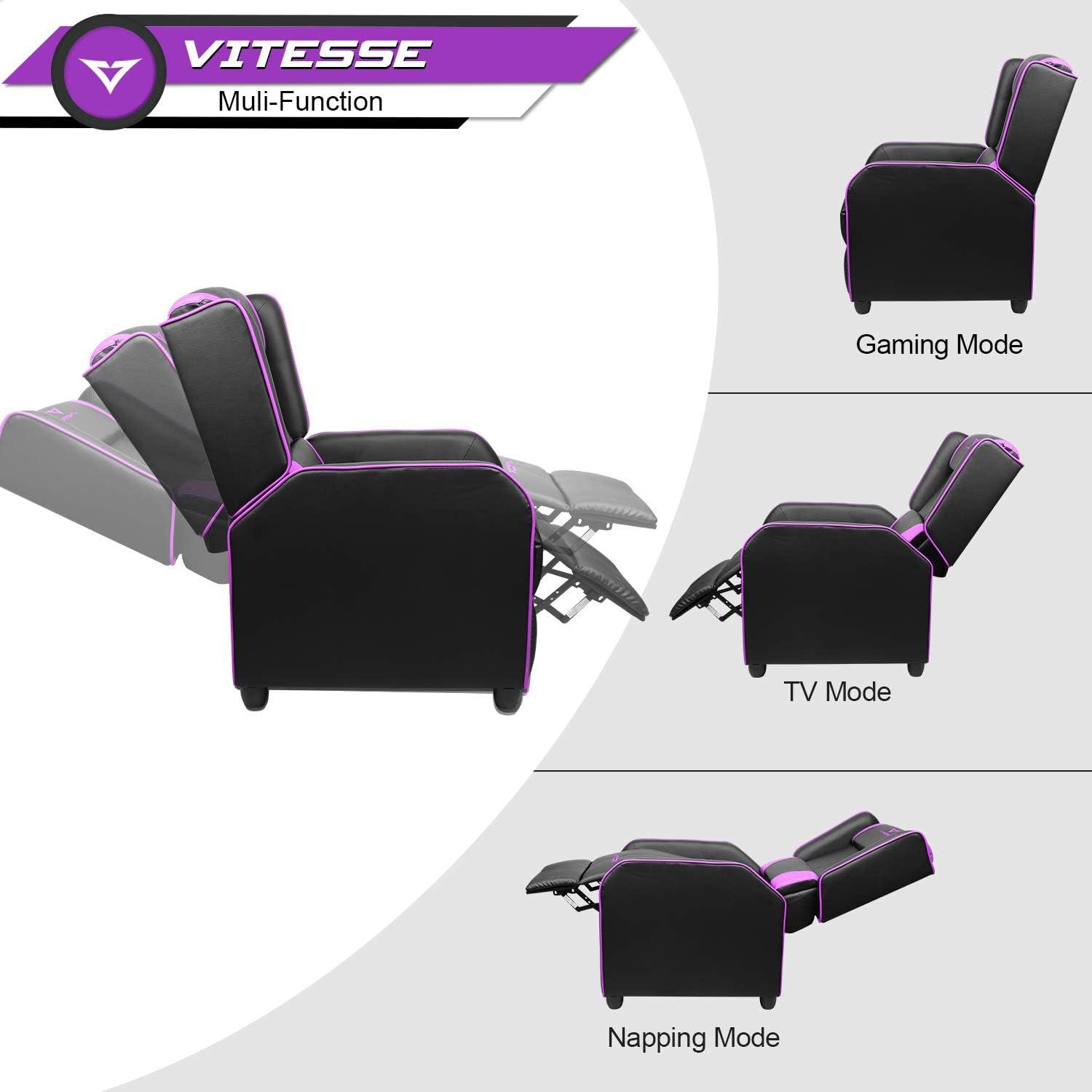 VITESSE PU Leather Gaming Recliner Sofa Chair