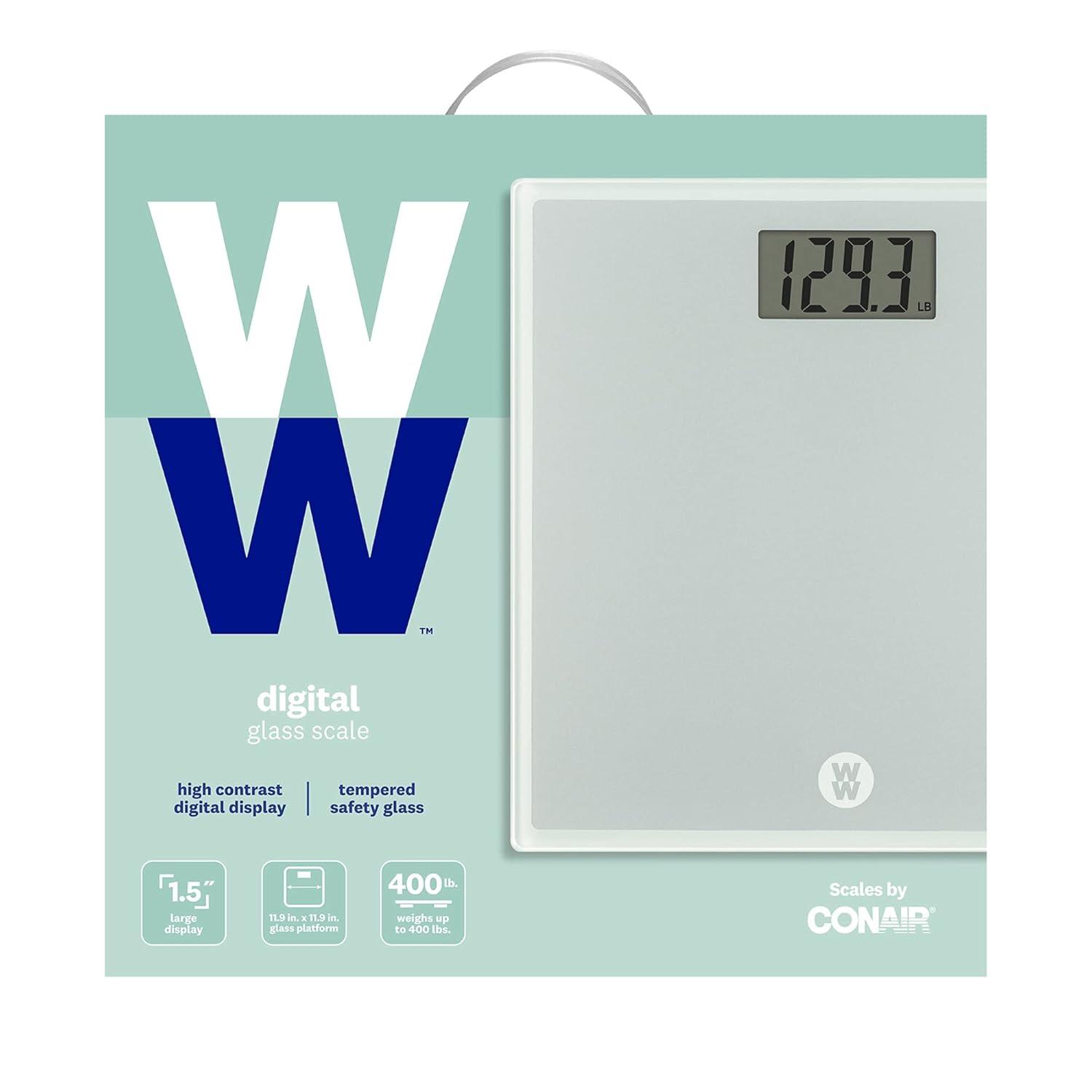 Gray Digital Glass Body Analysis Bathroom Scale