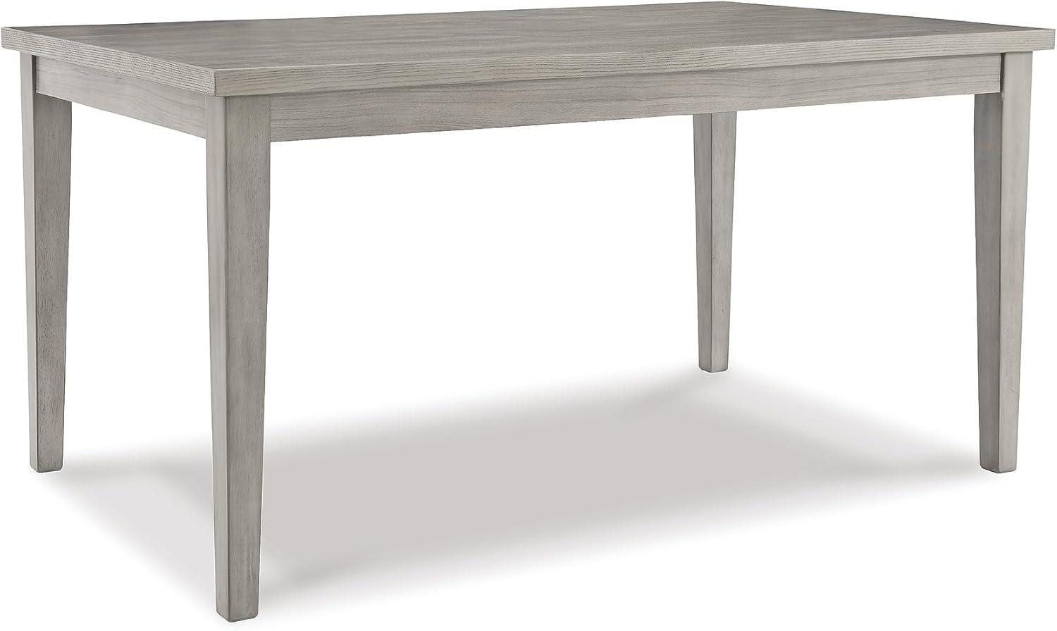 Transitional Reclaimed Wood Extendable Dining Table in Gray