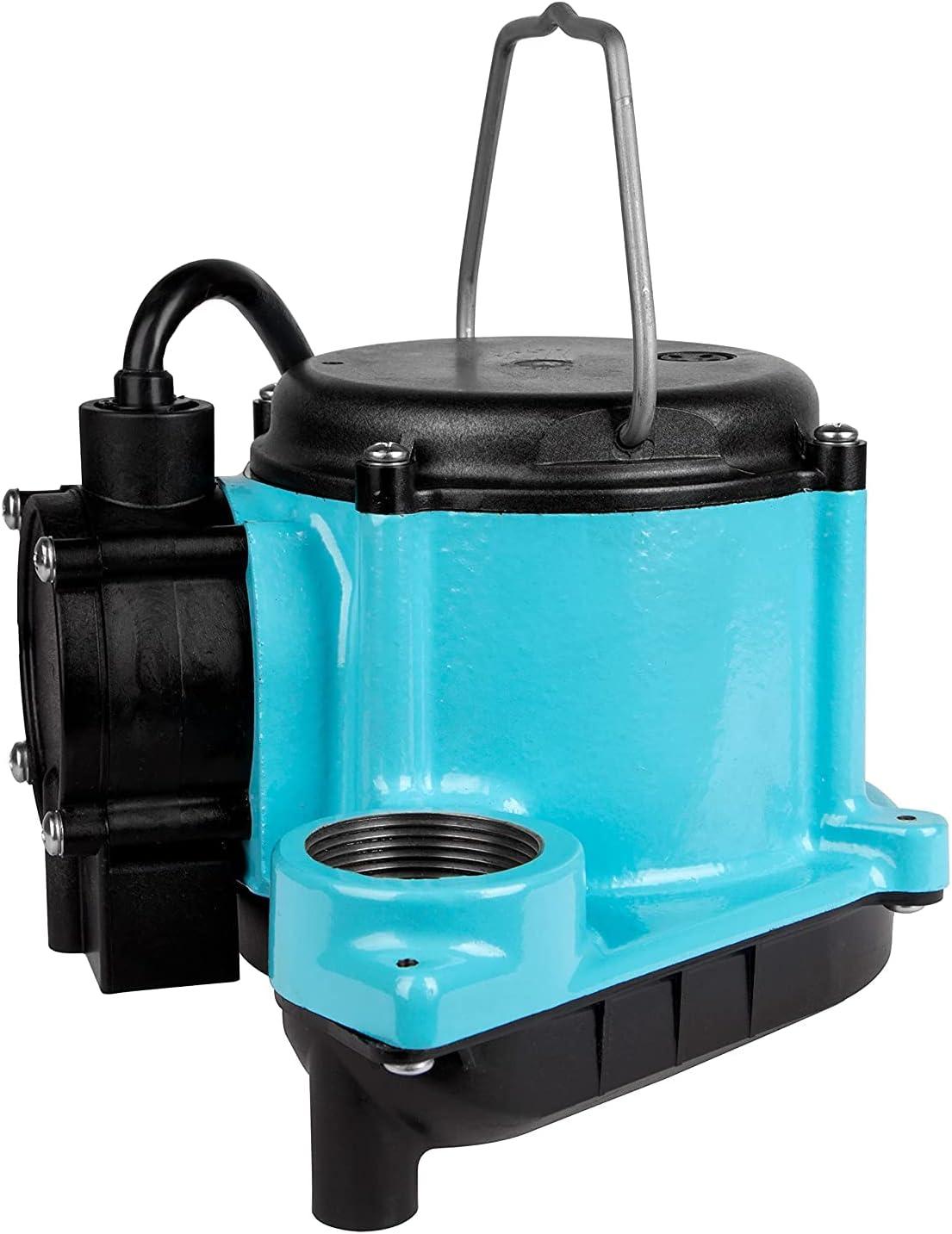 Little Giant 506160 6 CIA ML 115 Volt 1/3 Horsepower Submersible Water Sump Pump