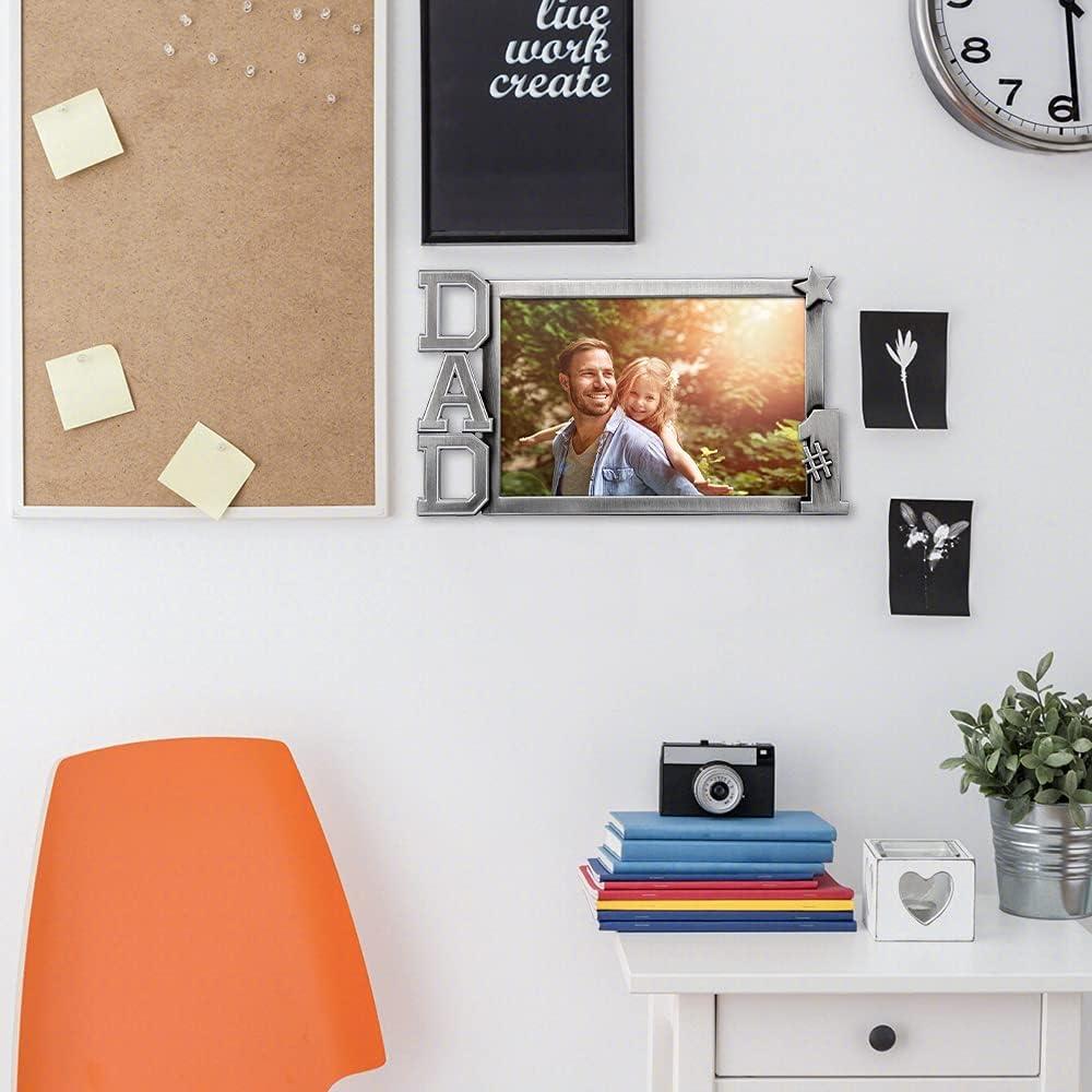 LASODY Dad Picture Frame-Dad gifts,Dad Gifts From Daughter,Dad Birthday Gifts 3x3 inch