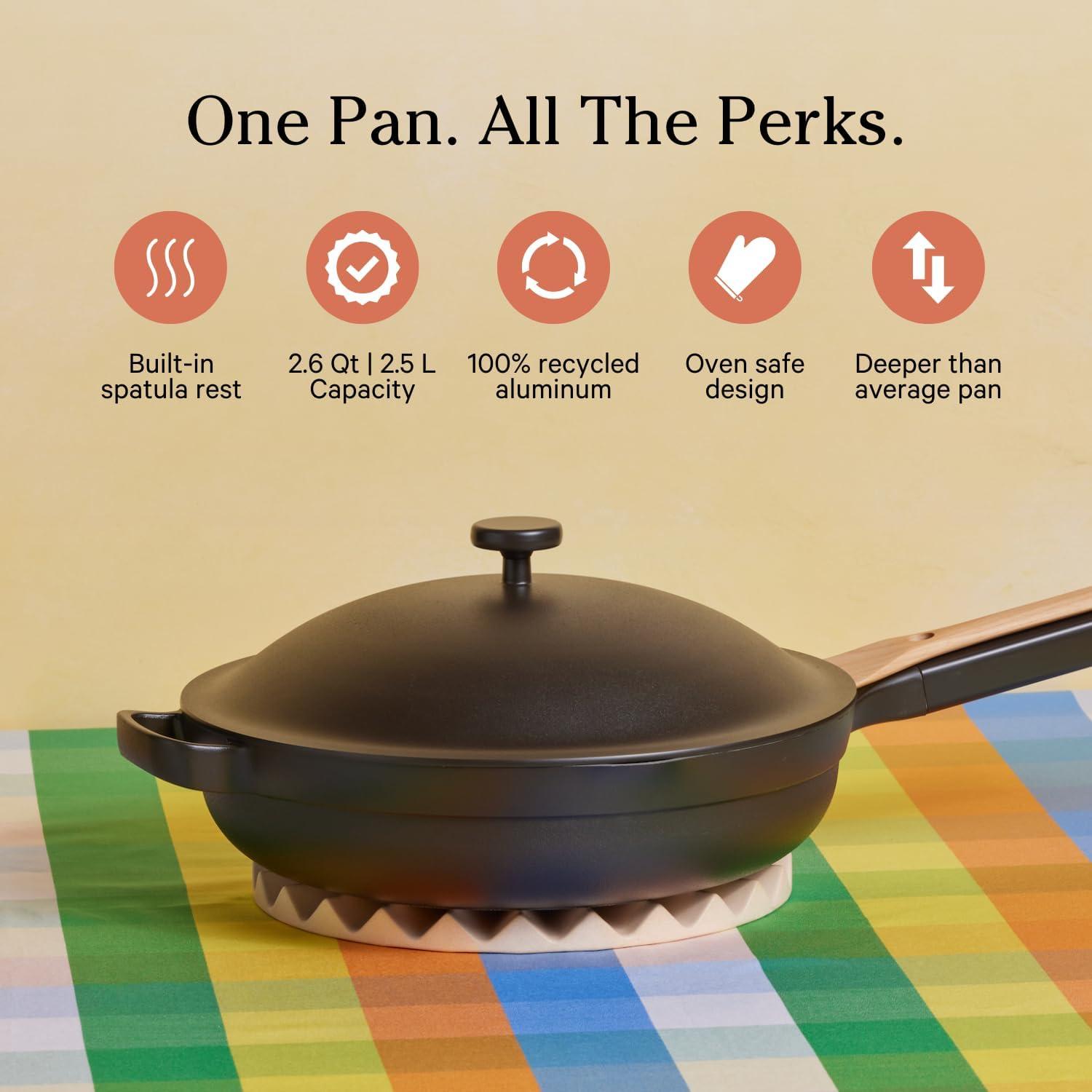 Char 10.5-Inch Nonstick Aluminum Ceramic Coated Pan Set