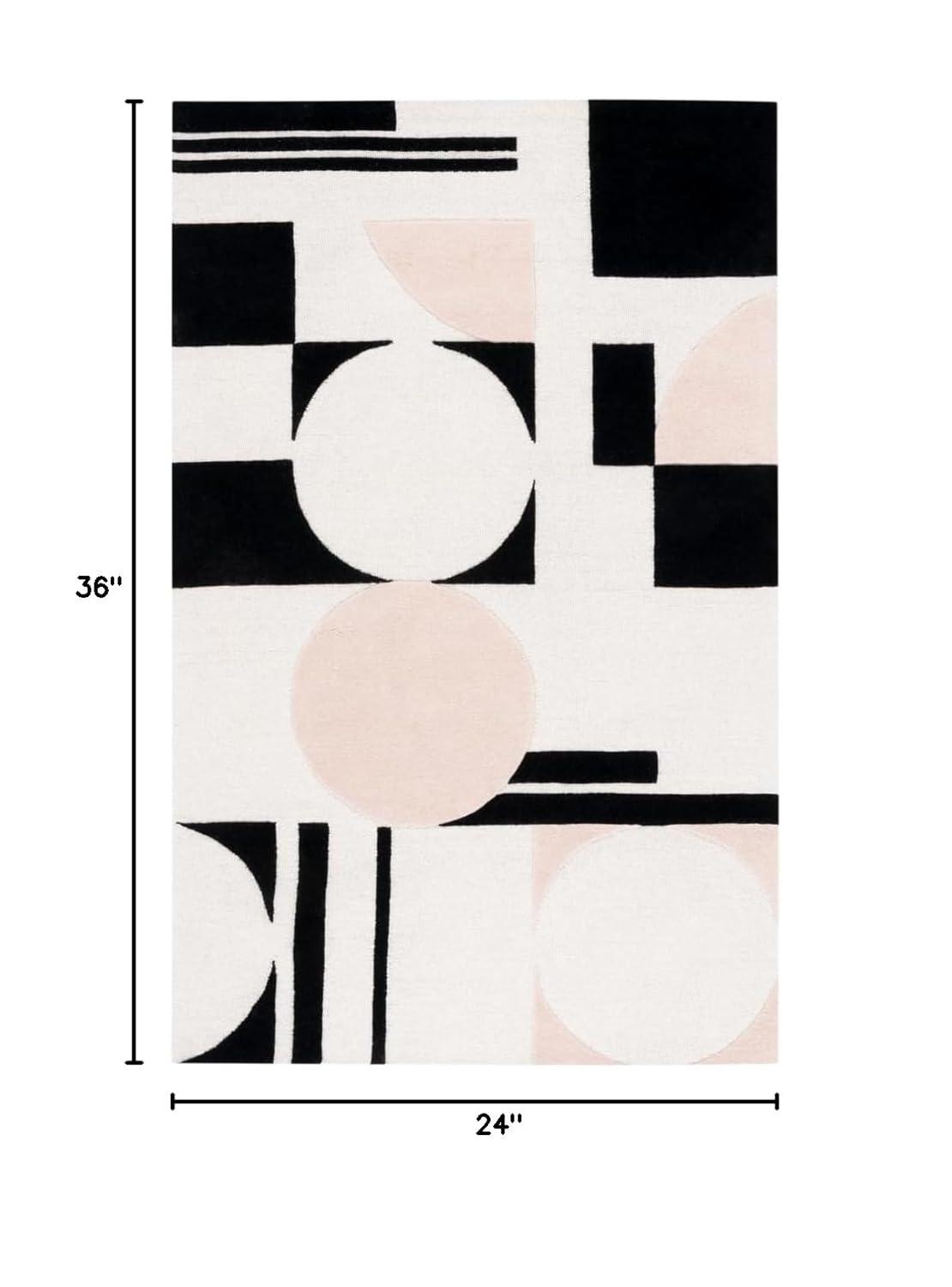 Rodeo Drive RD856 Hand Tufted Accent Rug - Grey/Gold - 2'x3' - Safavieh.