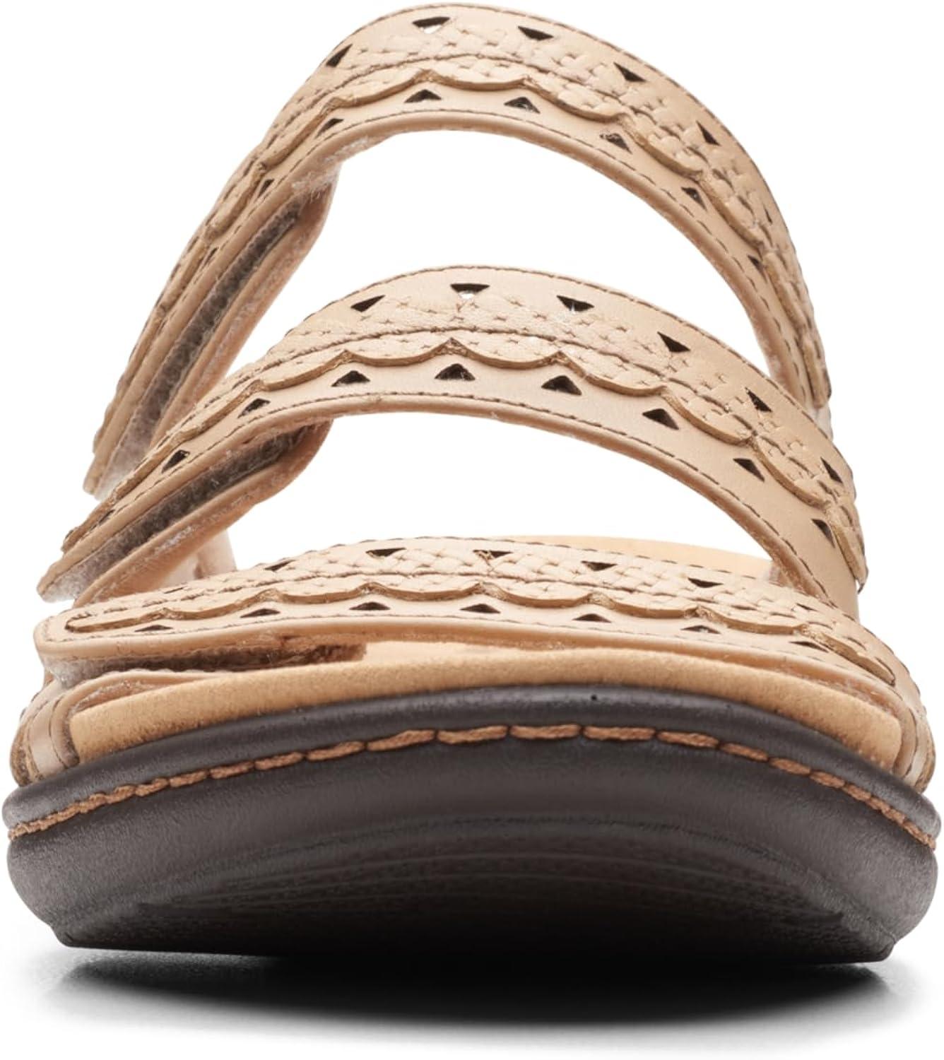 Laurieann Cove Casual Sand Genuine Leather Women's Slide