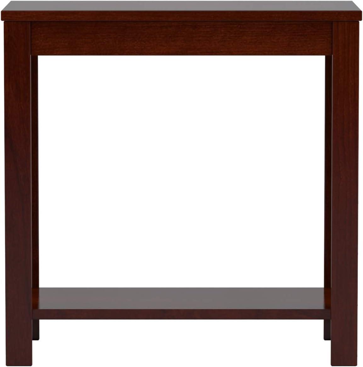 Crown Mark Pierce Chair Side Table, Espresso
