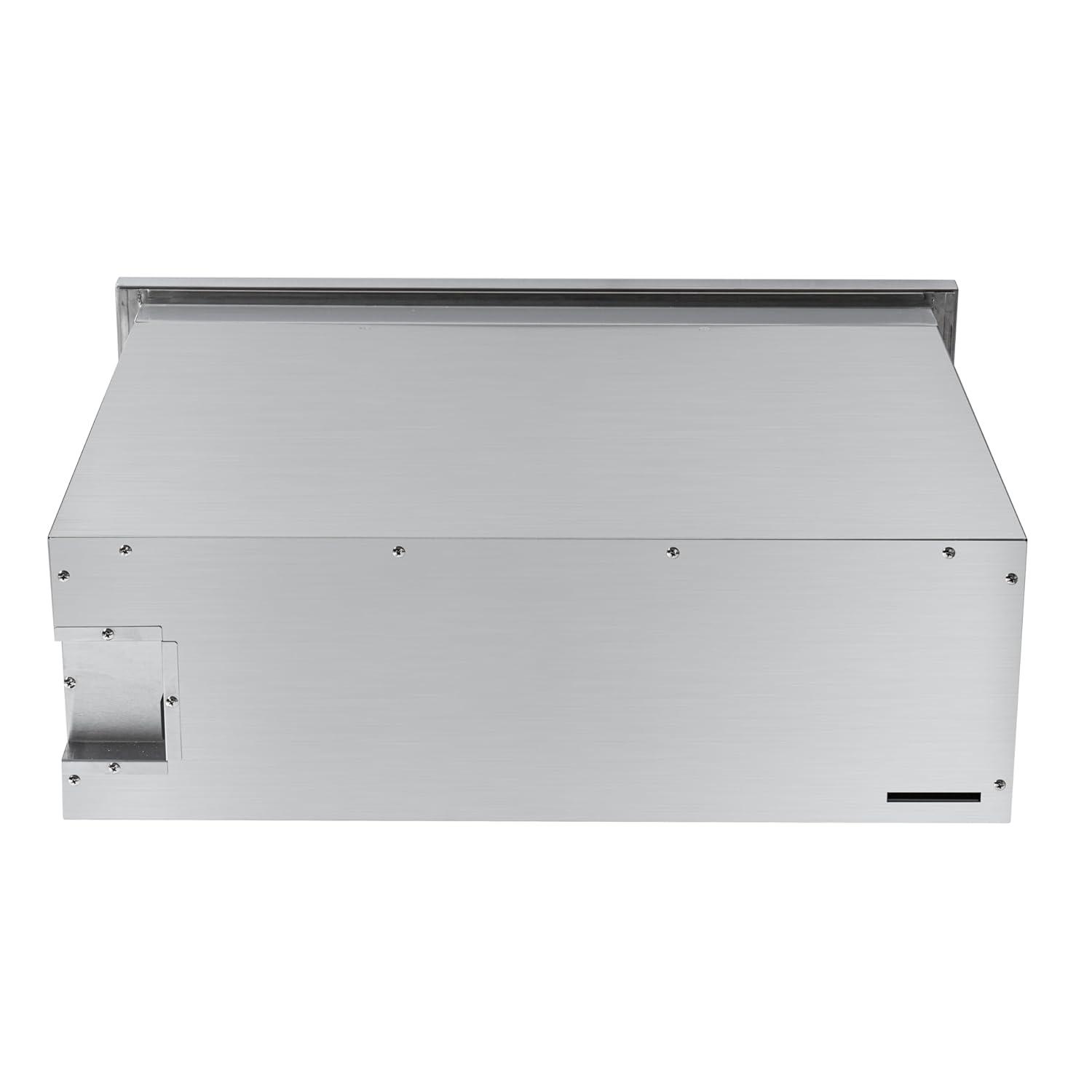 30 in. Warming Drawer with Three Compartments in Stainless-Steel (KM-RWD-30SS)