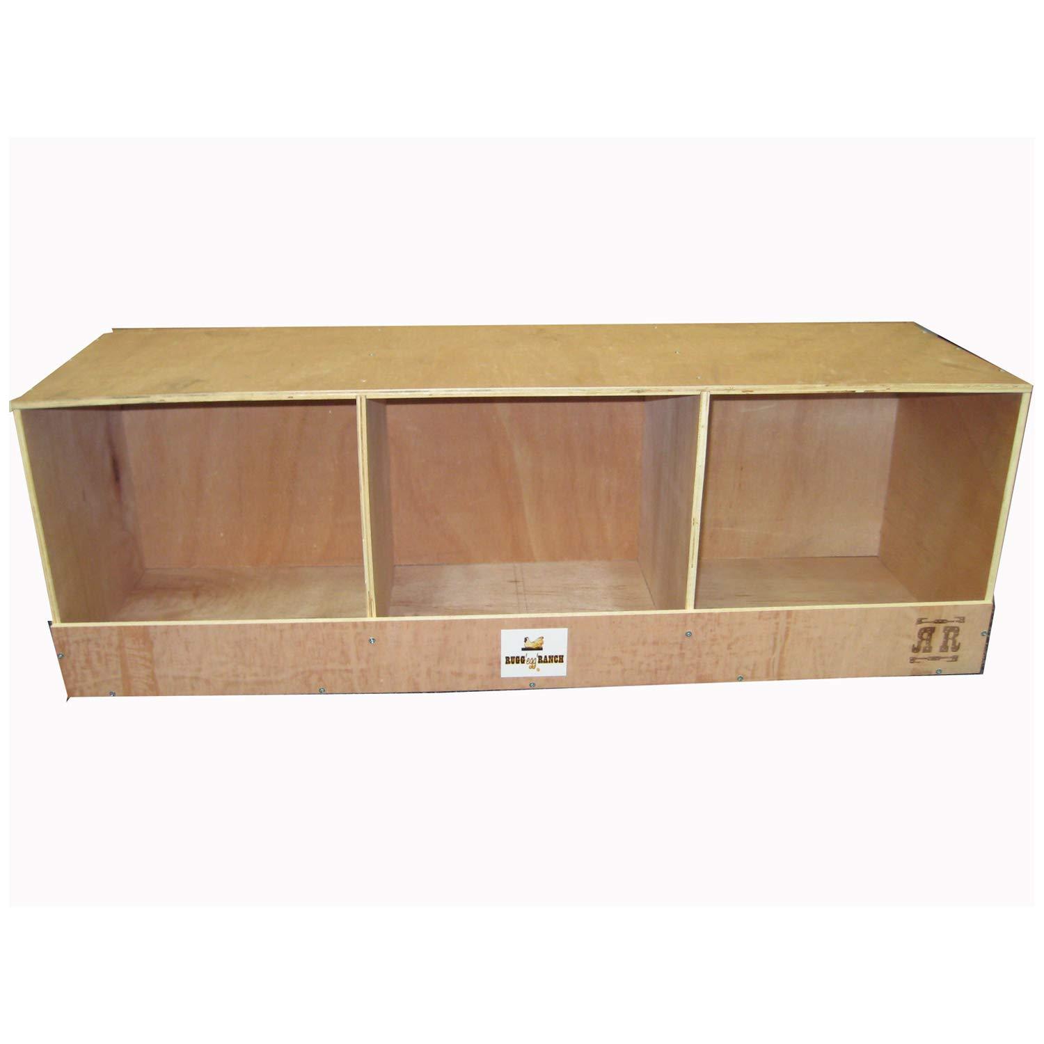 Rugged Ranch Plywood Nesting Boxes (Set of 2)