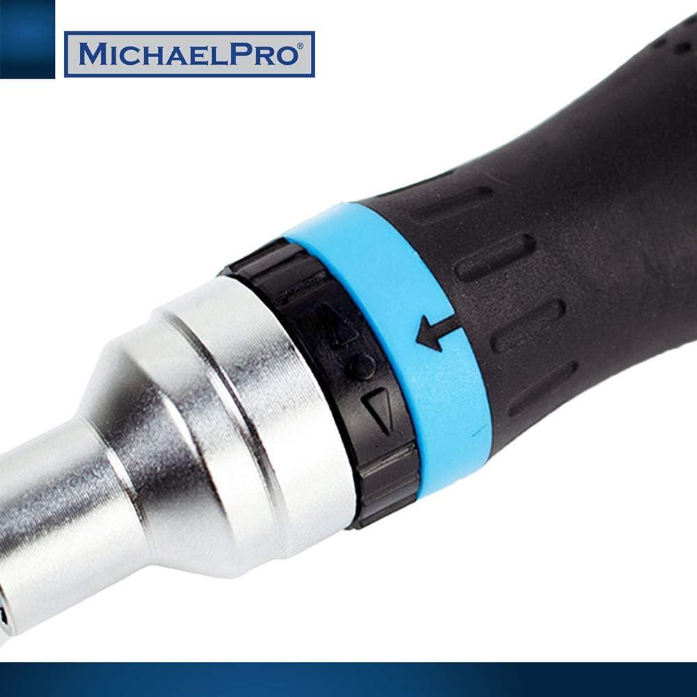 MichaelPro 19-in-1 Interchangeable Multi Bit Ratchet Screwdriver Set