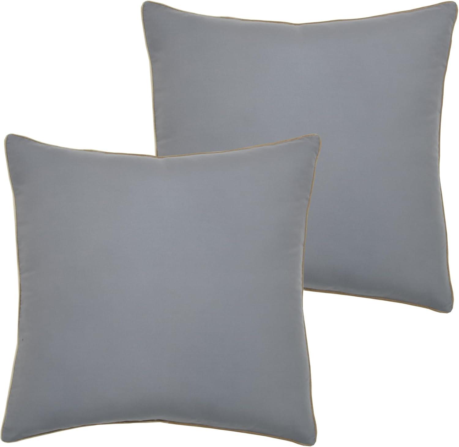 Riverbrook Home Hayden Beige/Blue Polyester 8 Piece Comforter Set