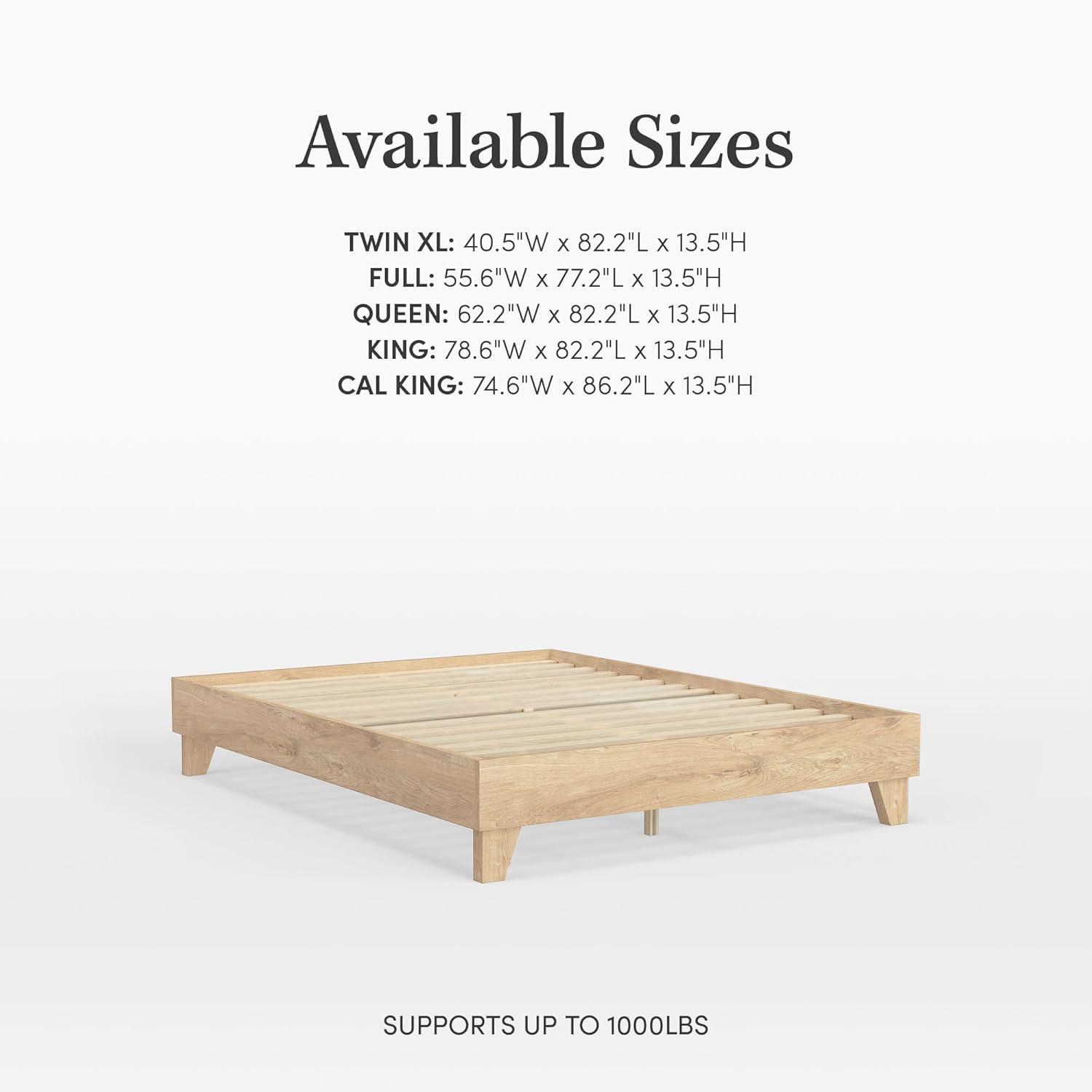 Dedrie Solid Wood Bed