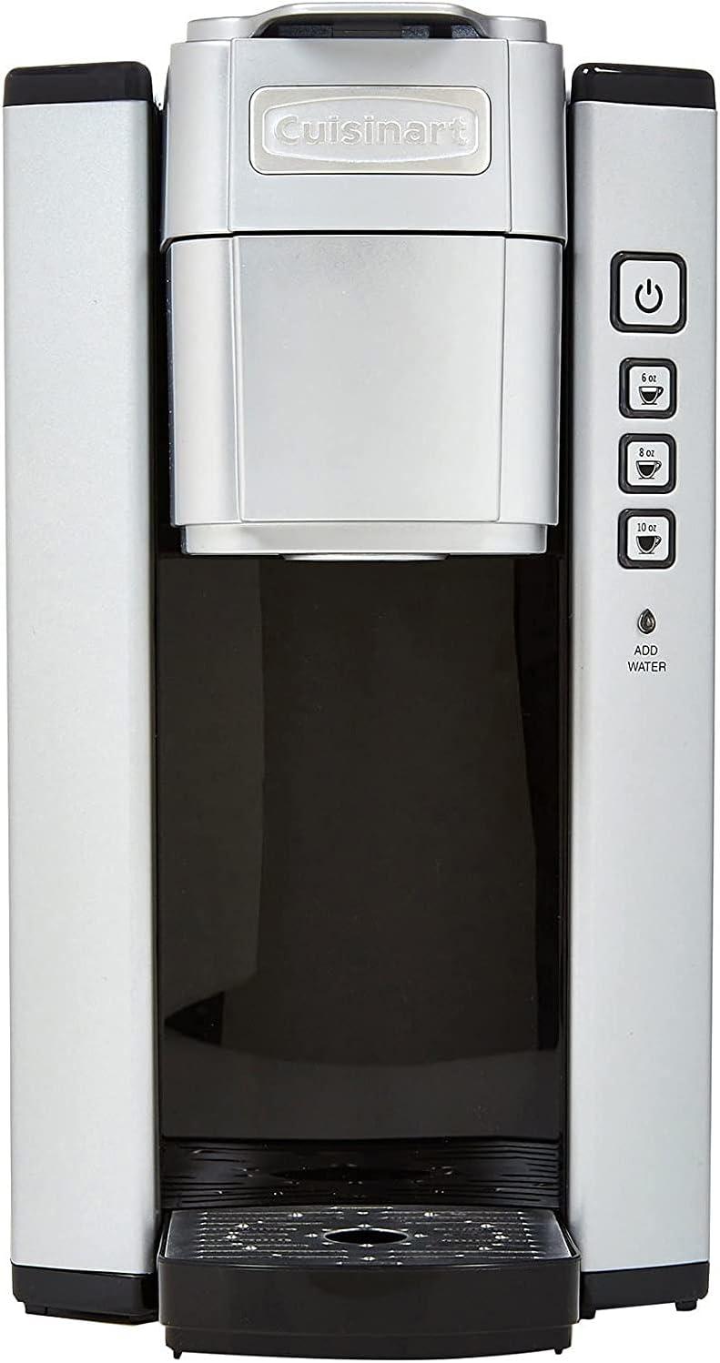 Cuisinart Single-Serve Brewer Silver - SS-5P1: Compatible with Keurig K-Cup, 40oz Capacity, Automatic Shut-Off, Cool Touch Handle