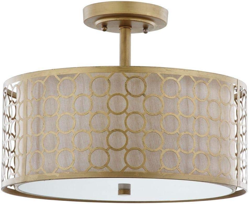Giotta Ceiling Light - LIT4202 - Bronze - Safavieh
