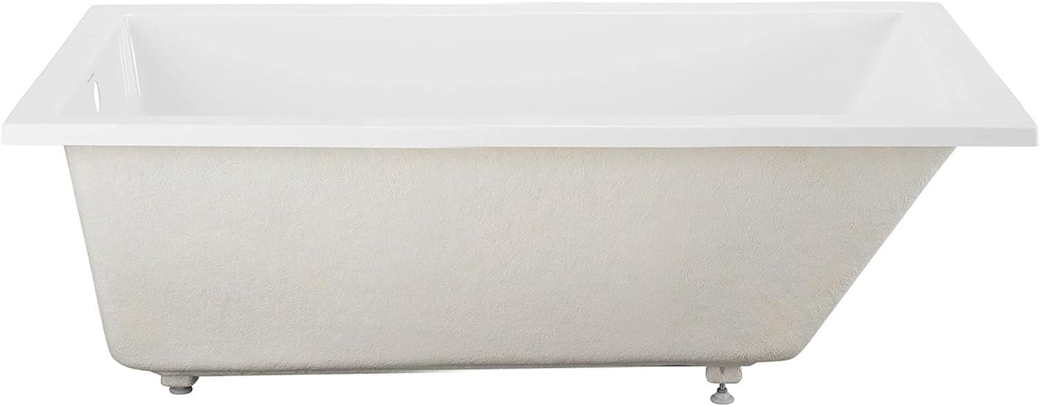 Voltaire 66" x 36" Reversible Drain Drop-In Bathtub