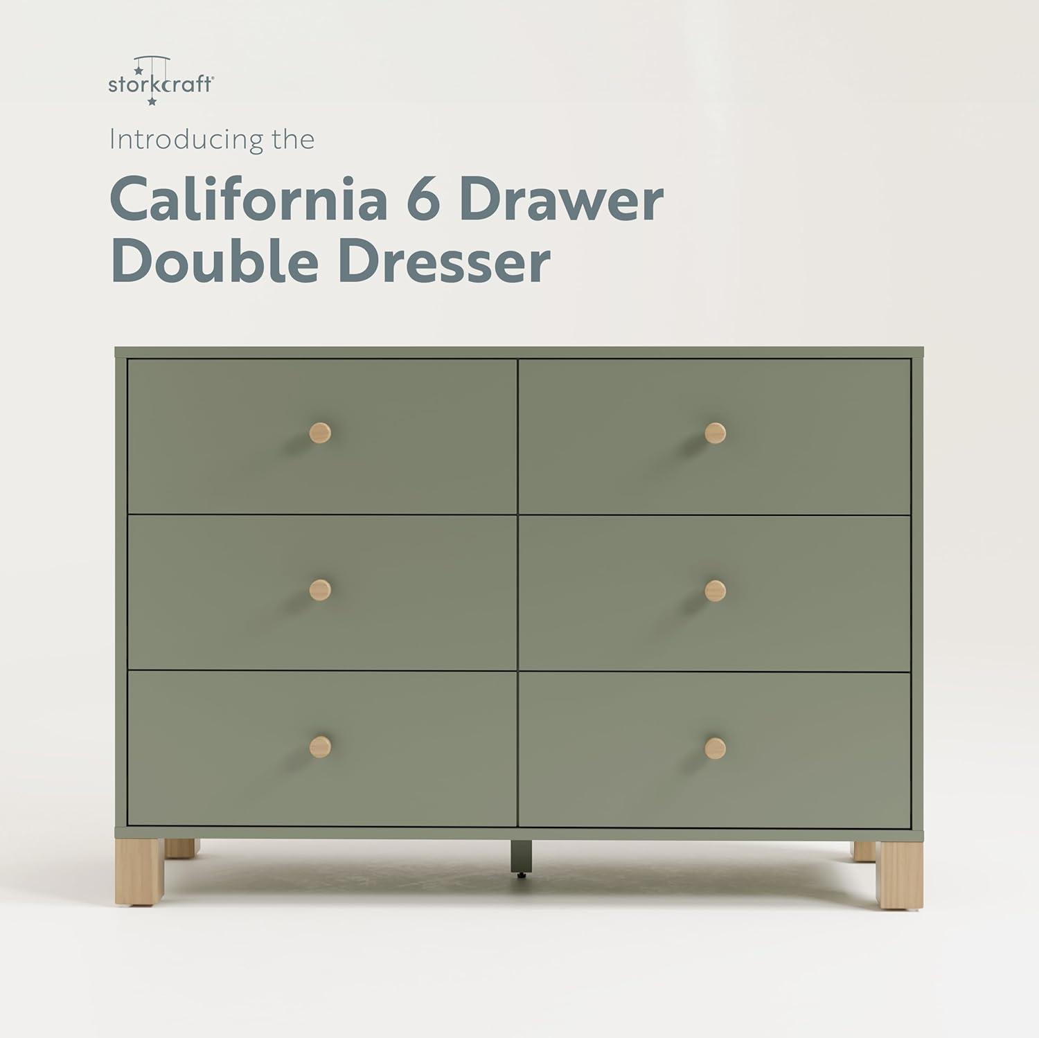 California 6 Drawer Dresser