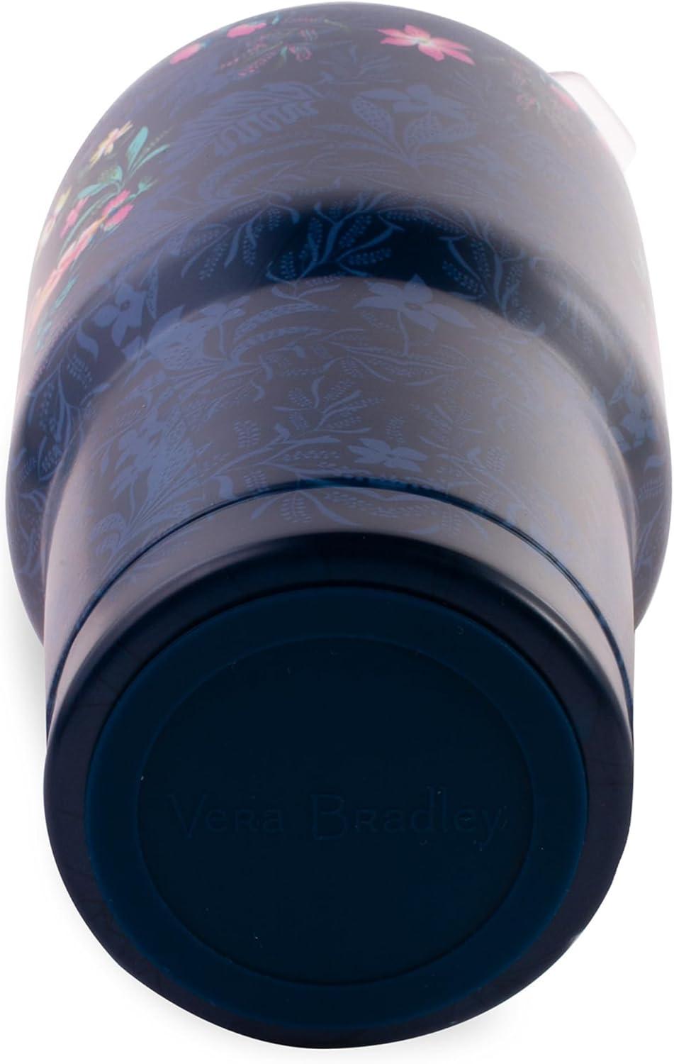 Flamingo Garden 28 oz Stainless Steel Travel Tumbler with Sliding Lid