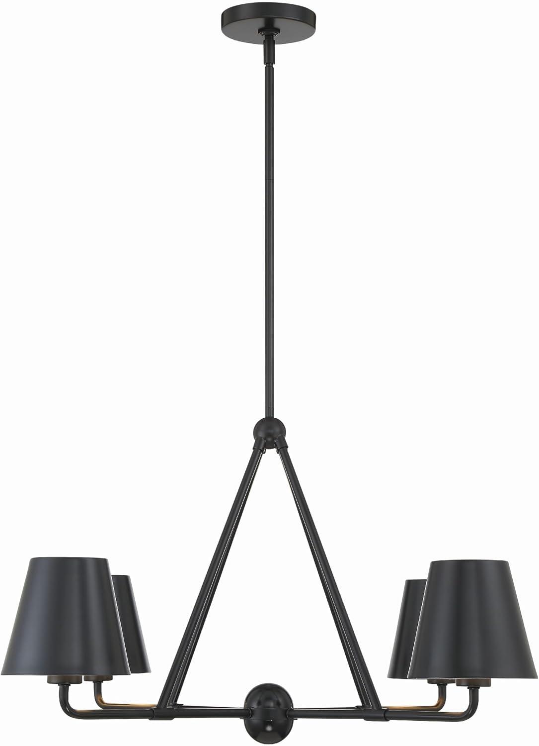 Crystorama Lighting - Xavier - 4 Light Chandelier In Traditional Style-17 Inches