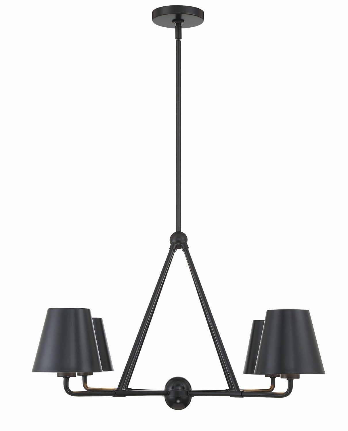 Crystorama Lighting - Xavier - 4 Light Chandelier In Traditional Style-17 Inches