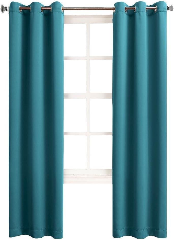 Sun Zero Grommet Room Darkening Curtain Panel, 40.0" x 84.0"