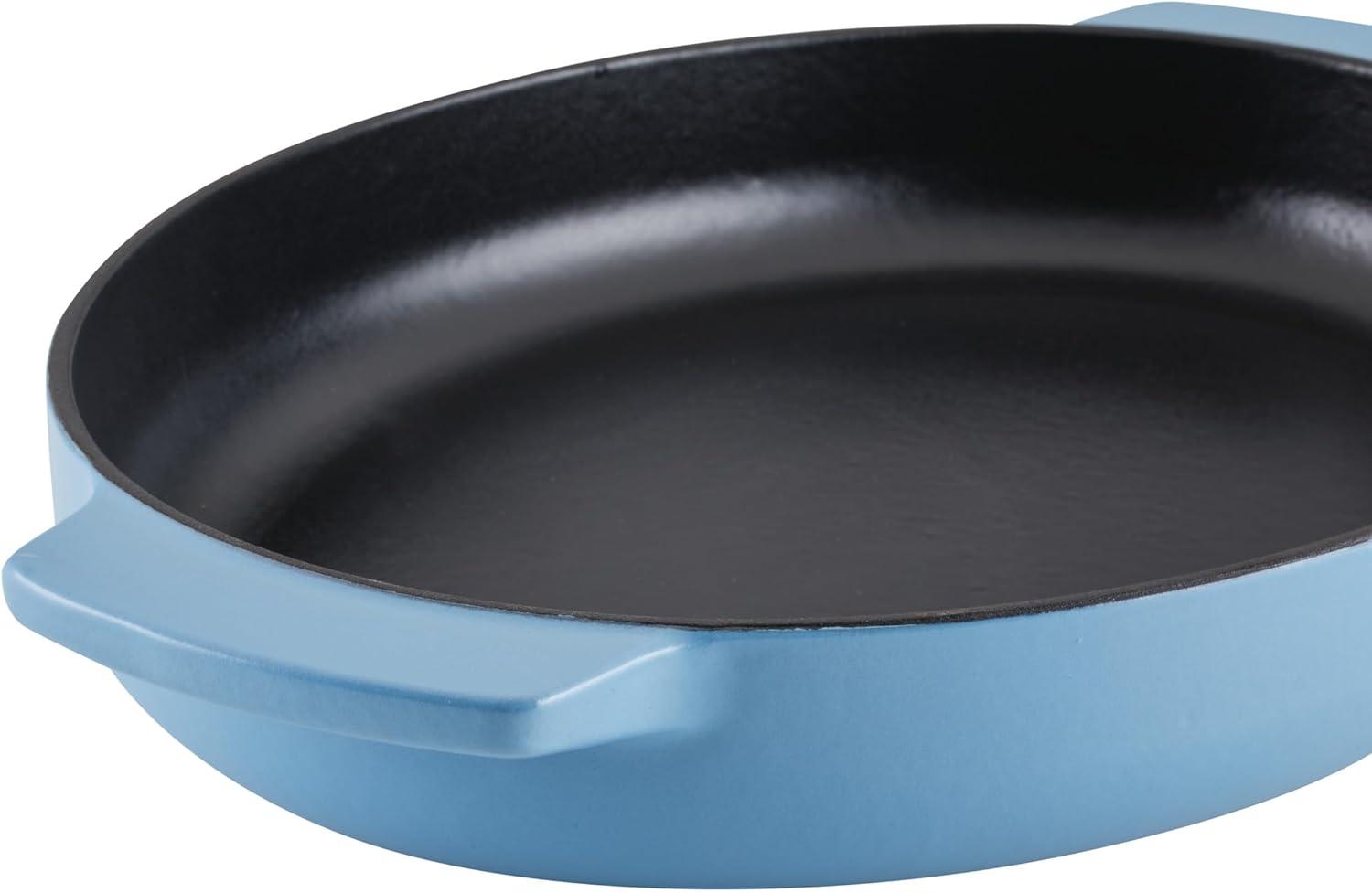 KitchenAid® KitchenAid Cast Iron Oval Au Gratin Roasting Pan Suitable - 2.5 Quart