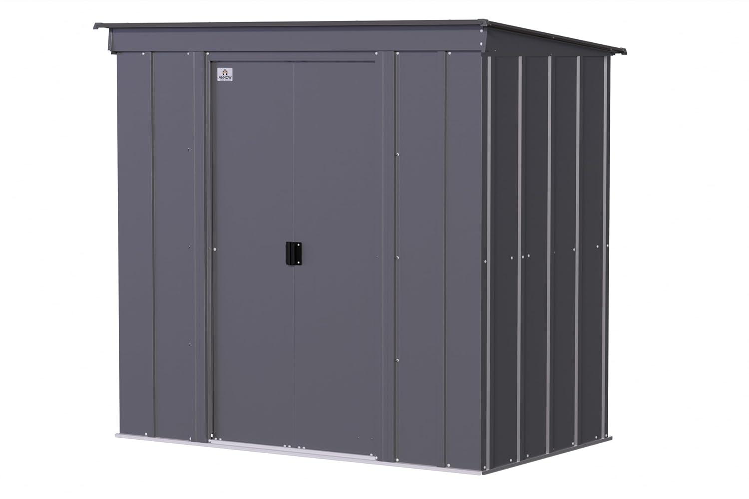 Arrow 6 ft. W x 4 ft. D Metal Tool Shed