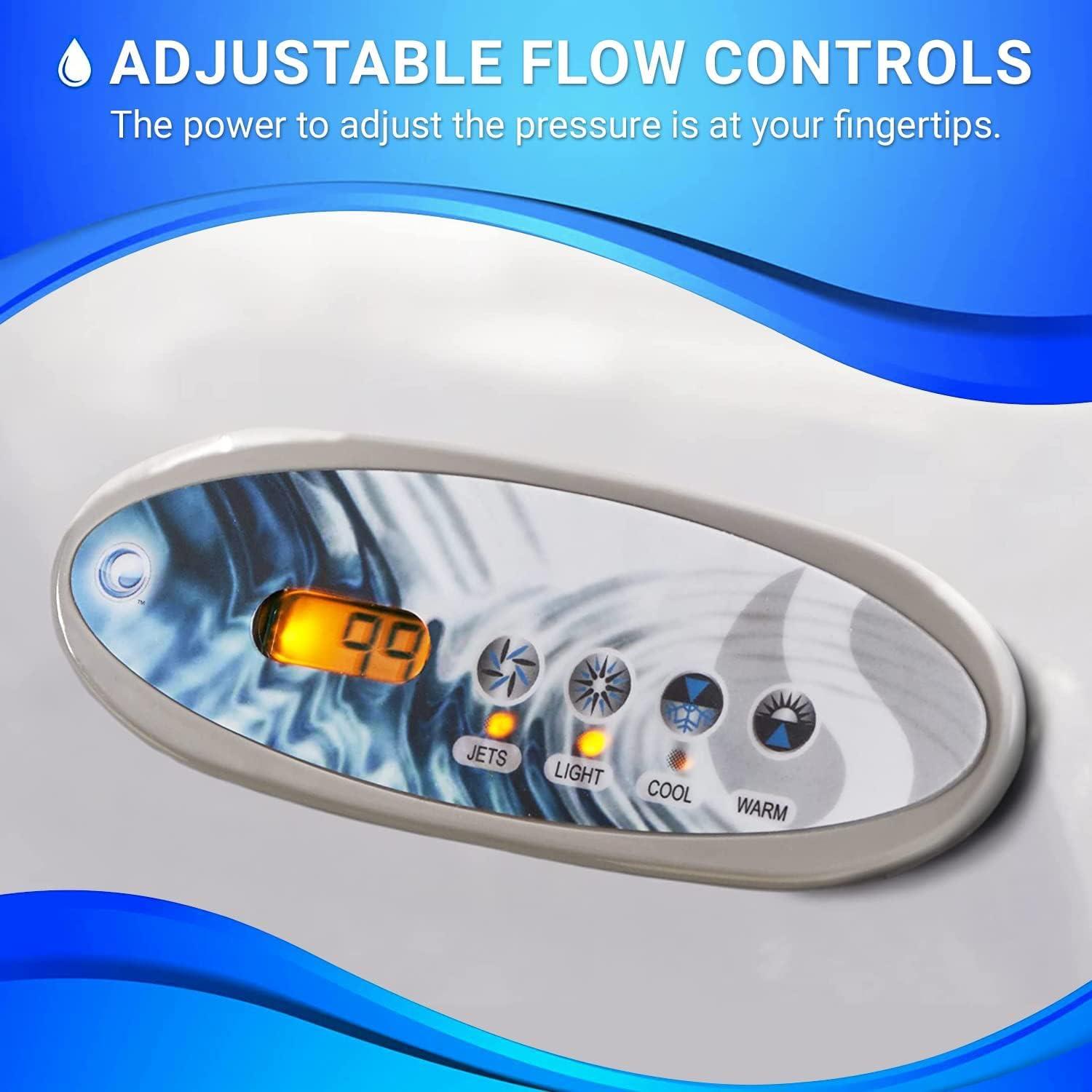 Aqualife® by Strong Spas® Aqualife Edgewater 5-6 Person 28-Jet Acrylic Lounger Hot Tub With Ozonator