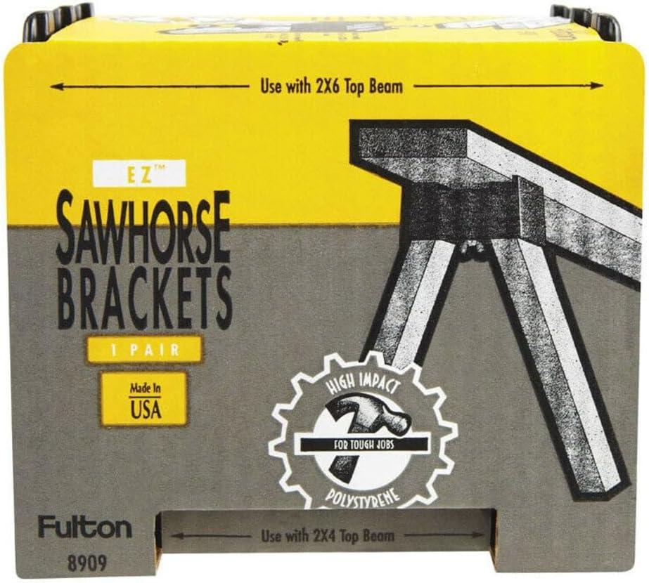 Fulton Corporation Sawhorse Brackets High Impact Polystyrene