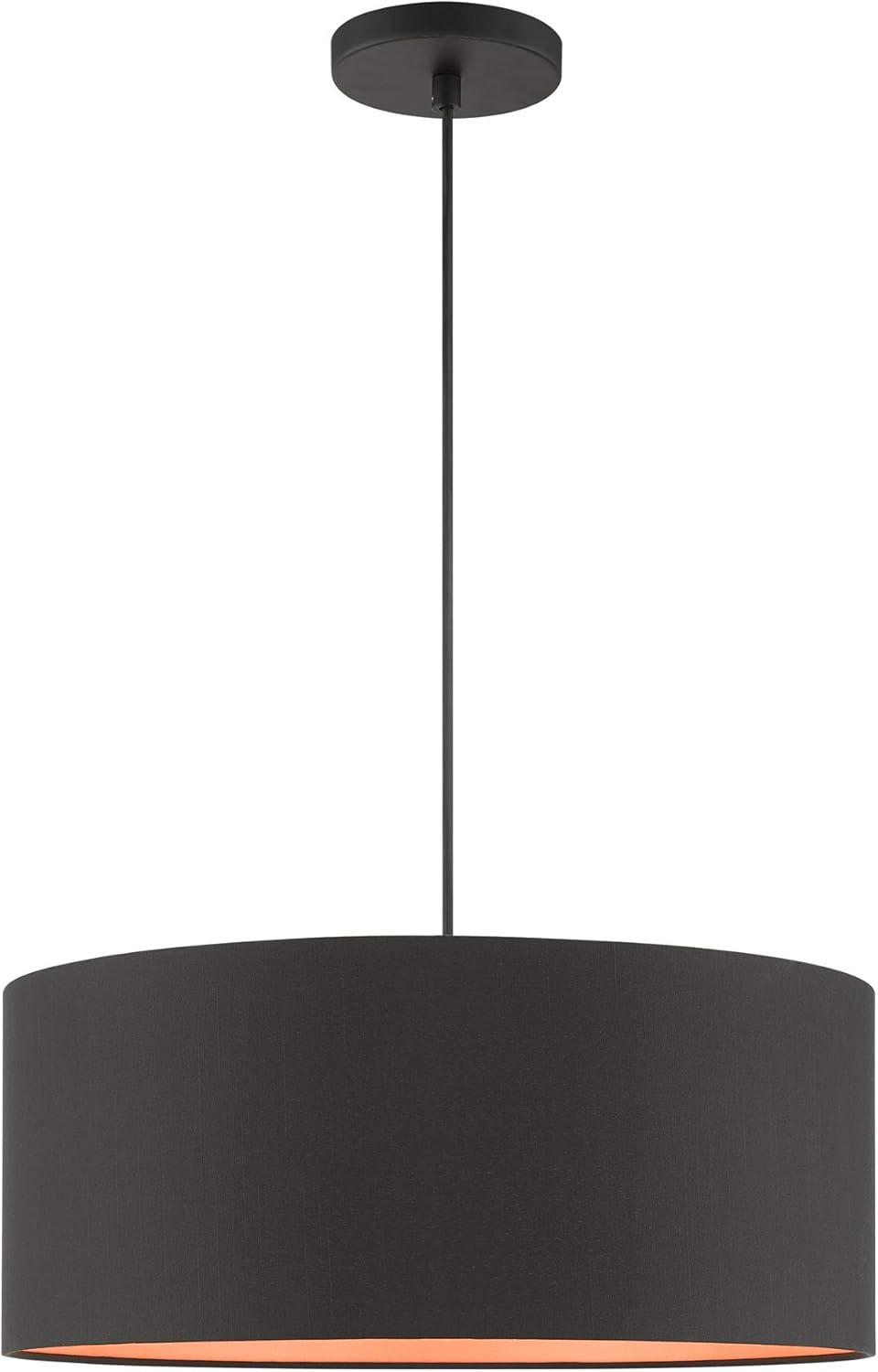 Livex Lighting Sentosa 3 - Light Pendant in  Black