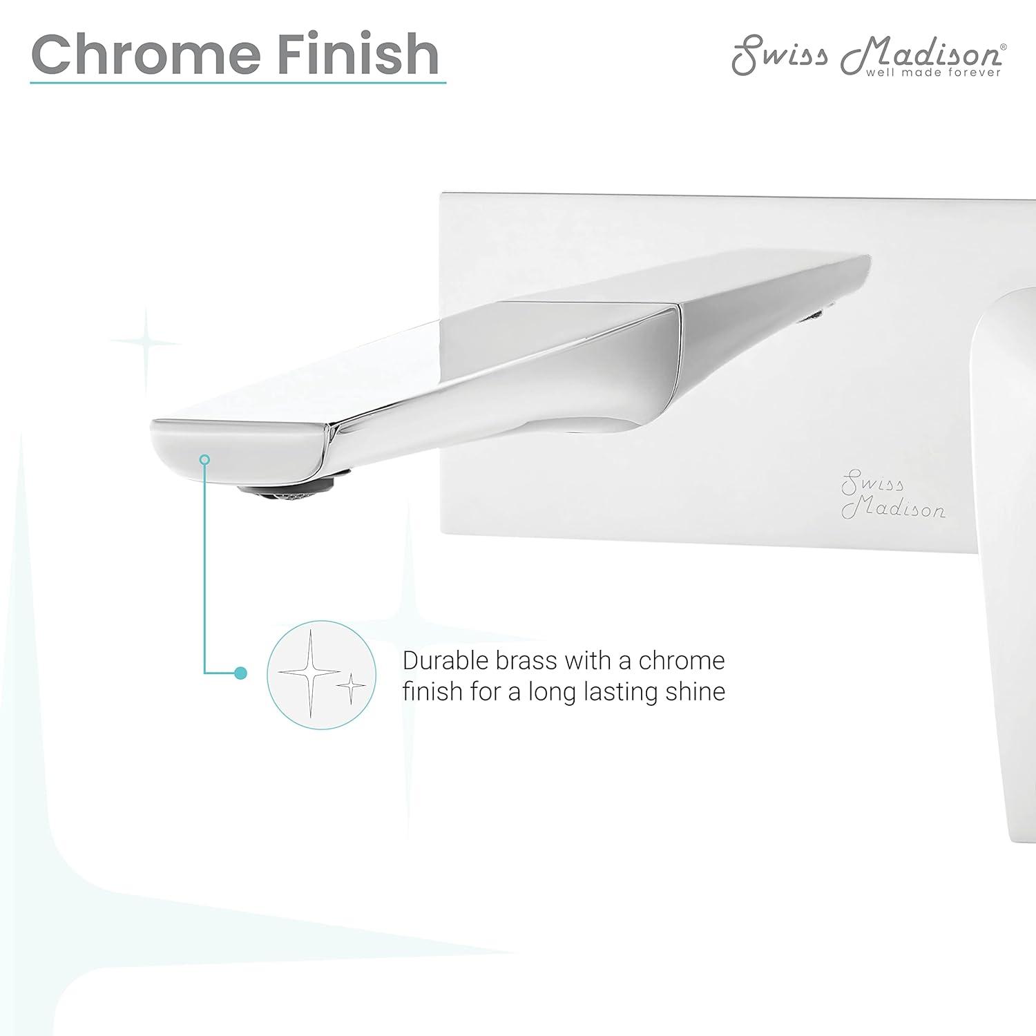 Voltaire Single-Handle, Wall-Mount, Bathroom Faucet