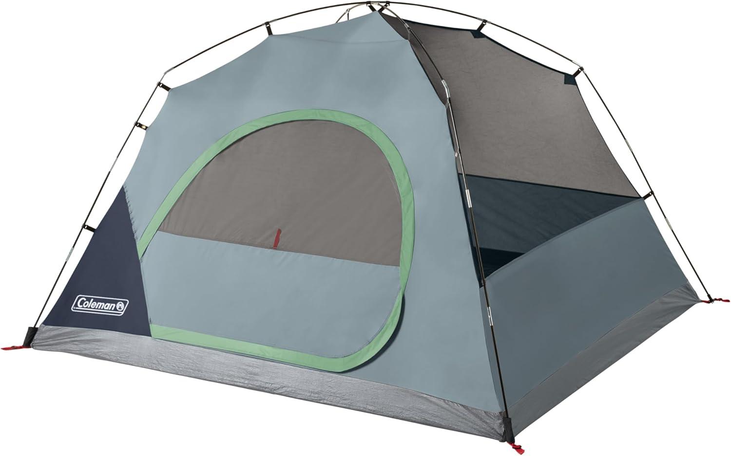 Coleman 8' Skydome 4 Person Family Tent - Blue Nights