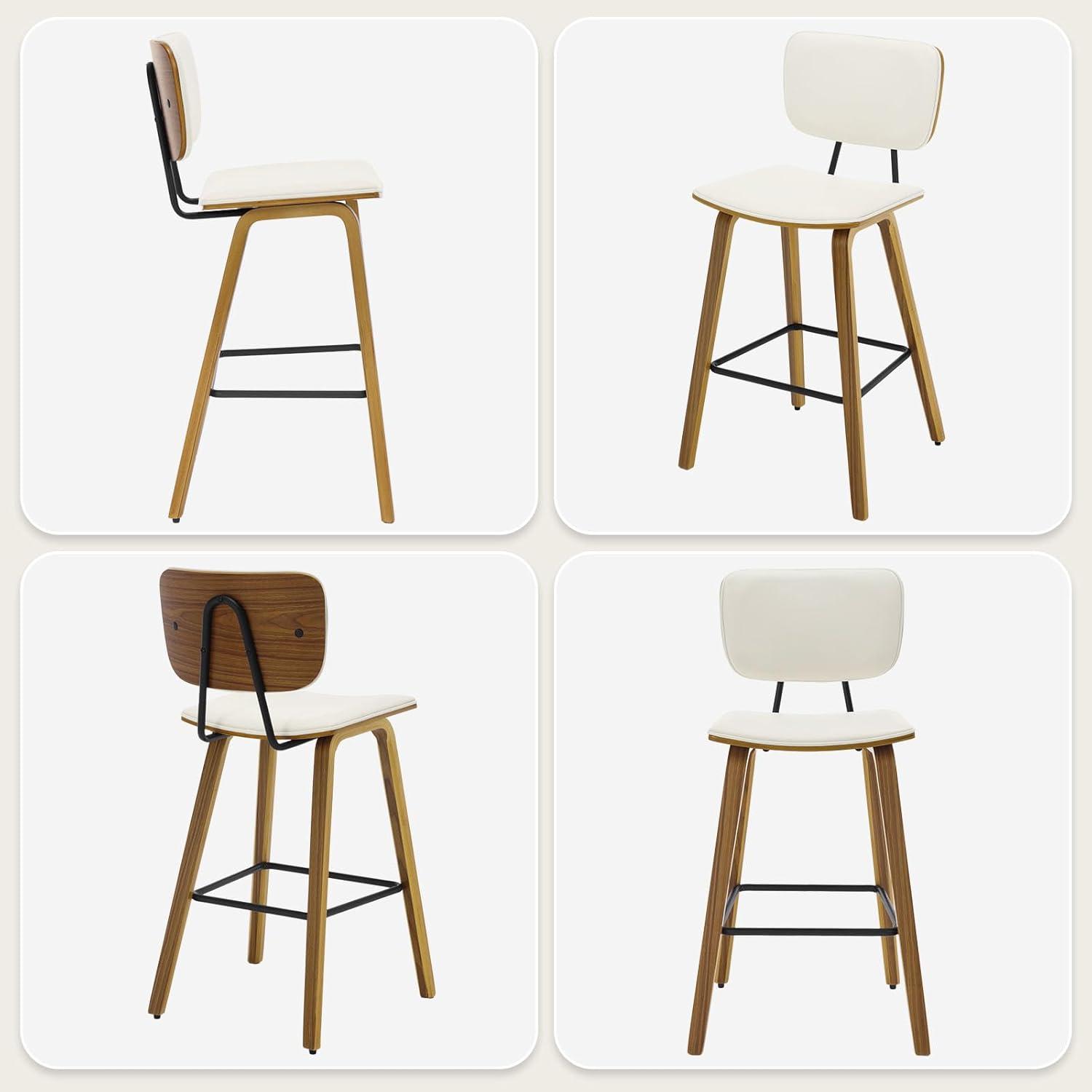 26" Upholstered Counter Height Bar Stools