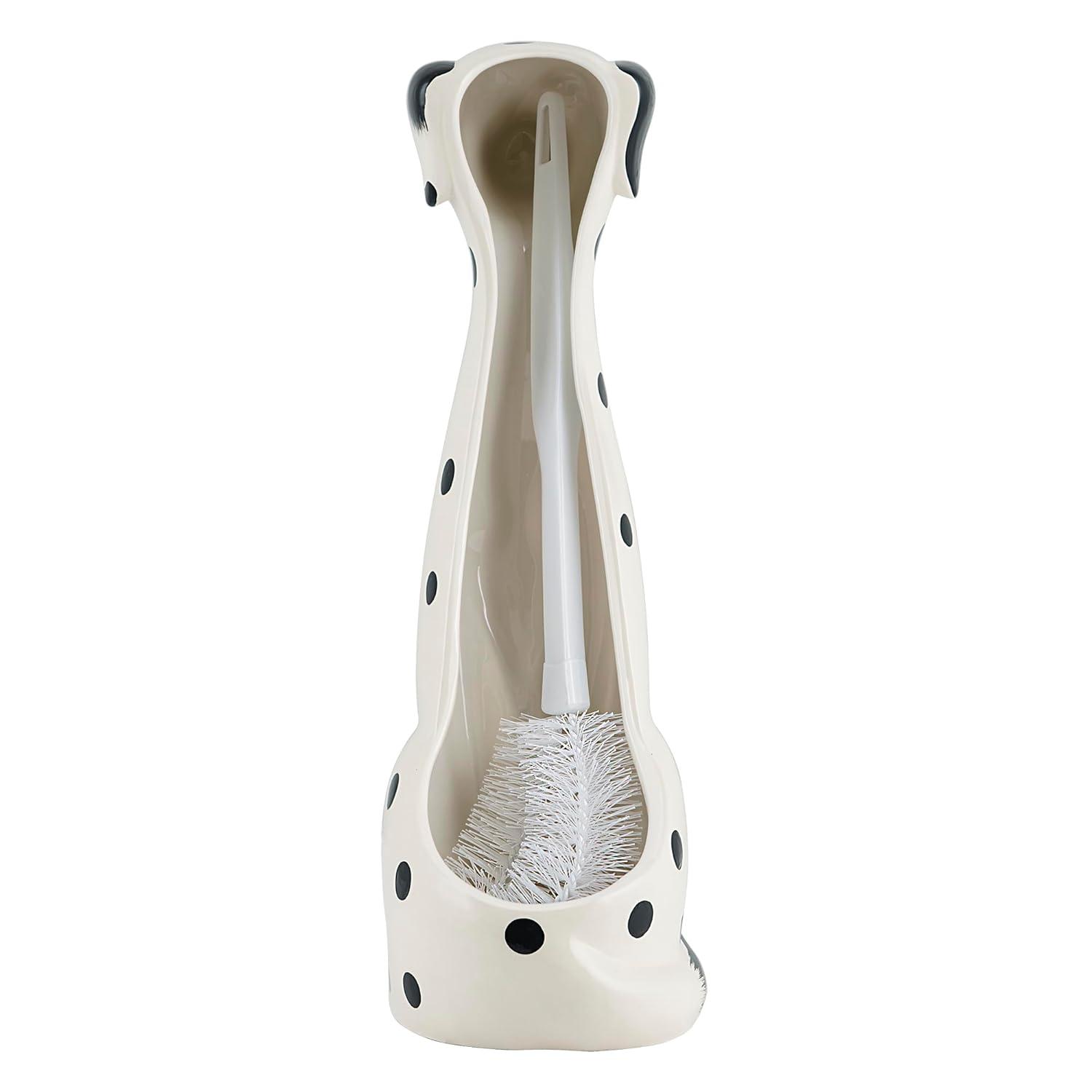 Allure Home Creations Dalmatian Bowl Brush Holder