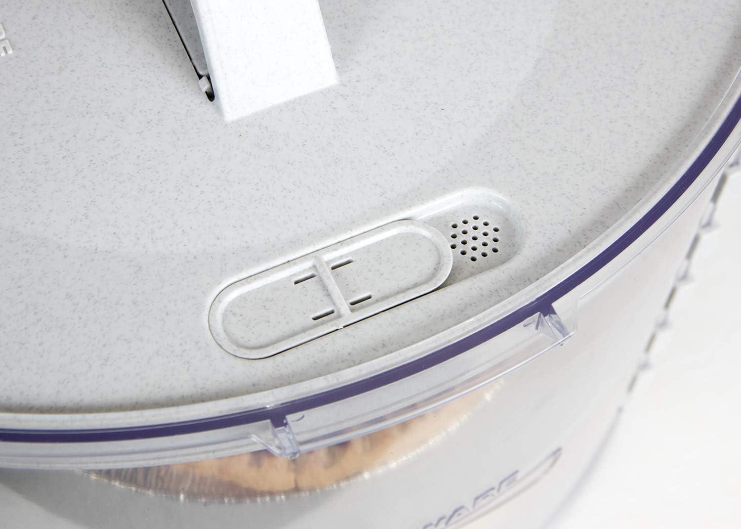 Clear BPA-Free Round Pie and Cake Storage Box with Adjustable Shelves